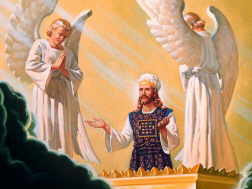 Jesus in Heavenly Temple